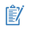 Content writing icon. Perfect use for print media, web, stock images, commercial use or any kind of design project.